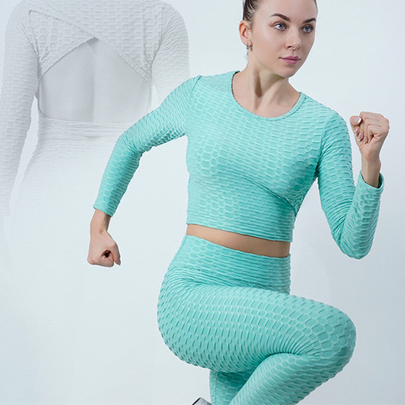 Women's Fashion Casual Exercise Hip Lifting Sport Yoga Suit