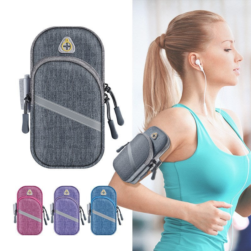 Running mobile phone arm bag