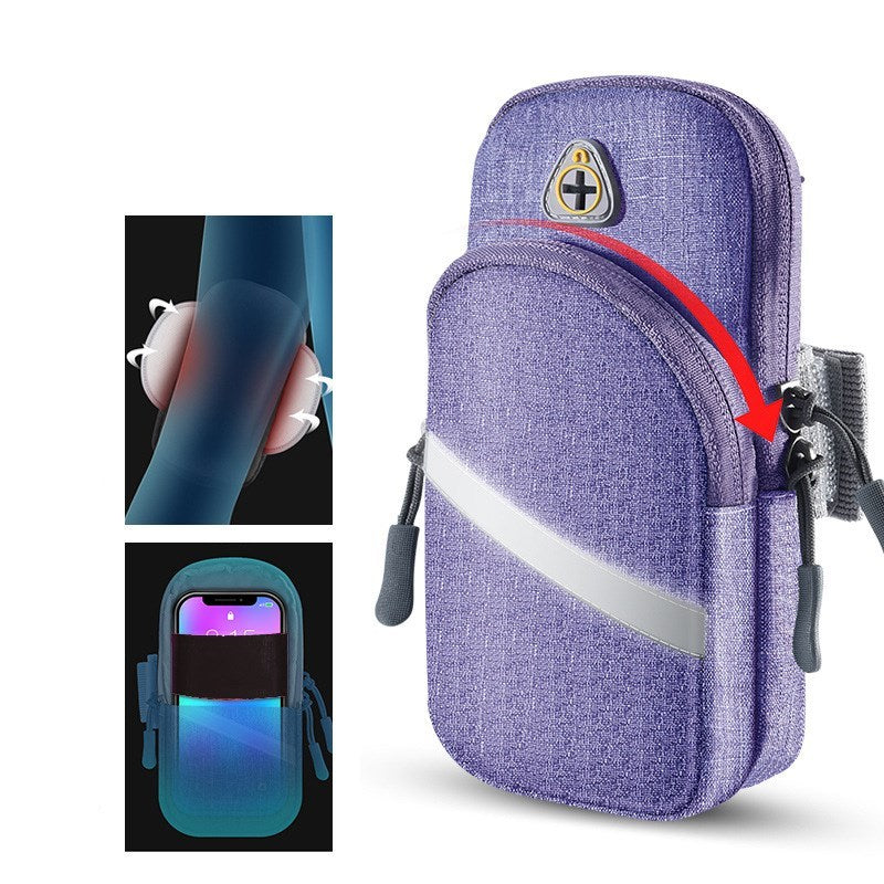 Running mobile phone arm bag