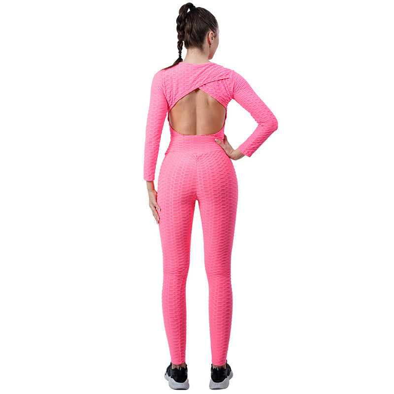 Women's Fashion Casual Exercise Hip Lifting Sport Yoga Suit