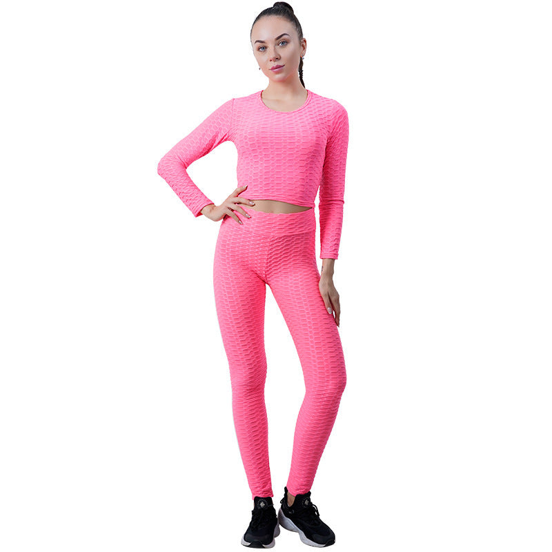 Women's Fashion Casual Exercise Hip Lifting Sport Yoga Suit